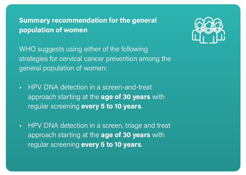 WHO发布宫颈癌防治新版指南，「推荐HPV-DNA 检测为宫颈癌首选筛查方法」